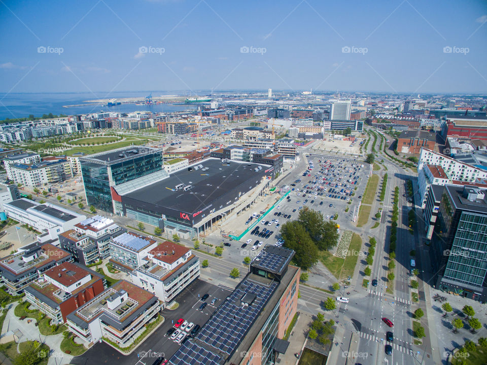 West Harbor in Malmö Sweden.