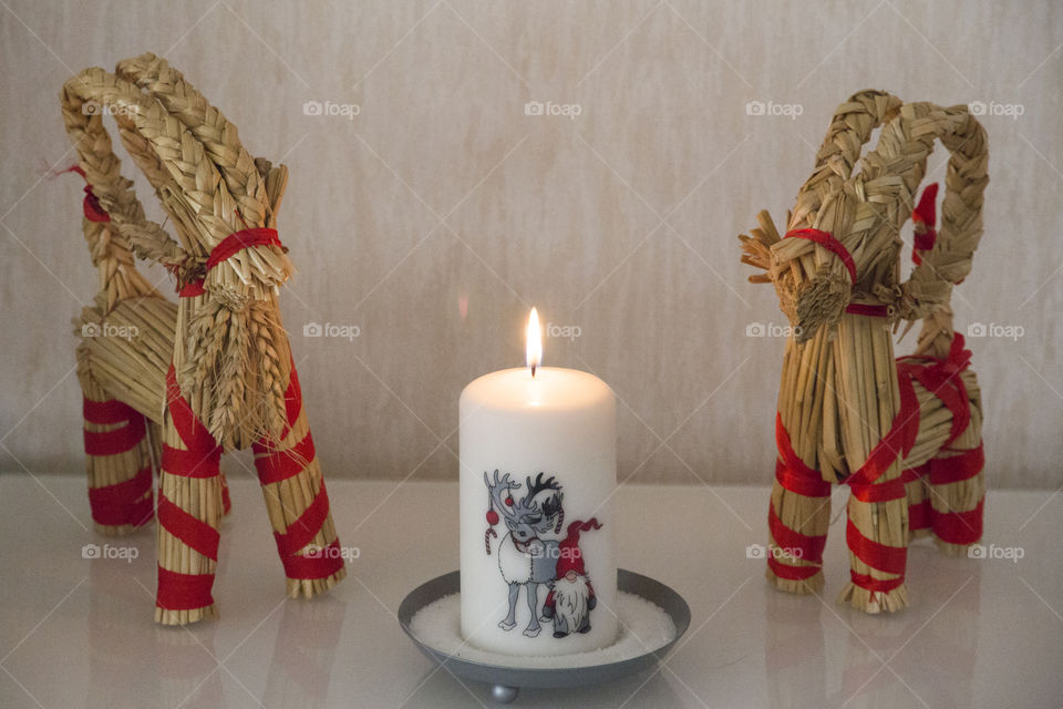 Christmas goat - straw Yule goat - julbock 