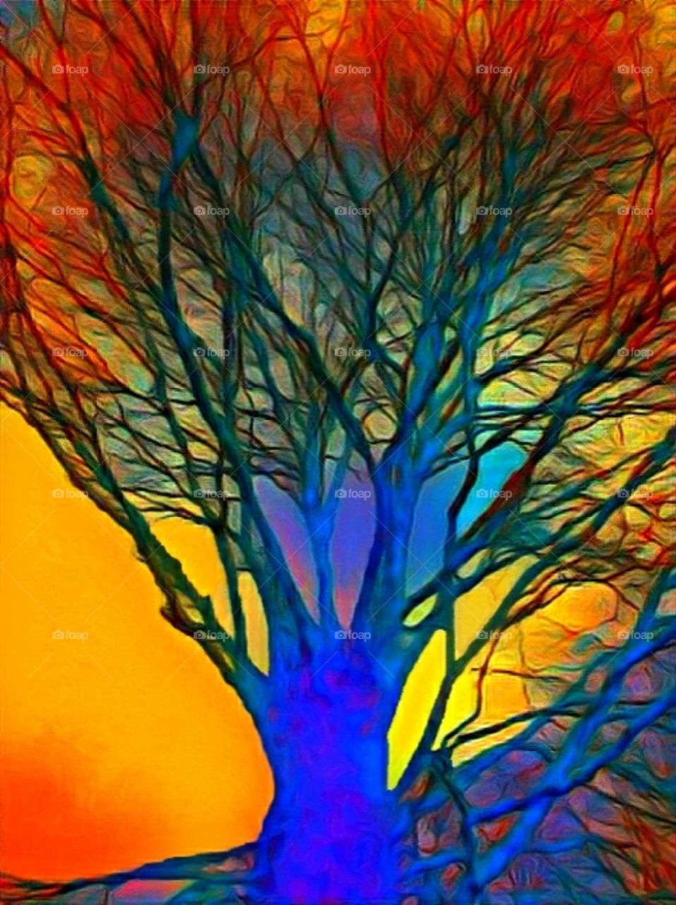 Colourful Tree