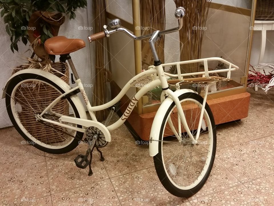 Brown bike