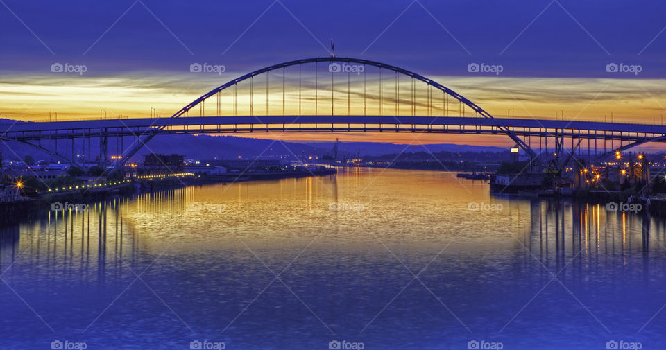 Fremont bridge portland oregon