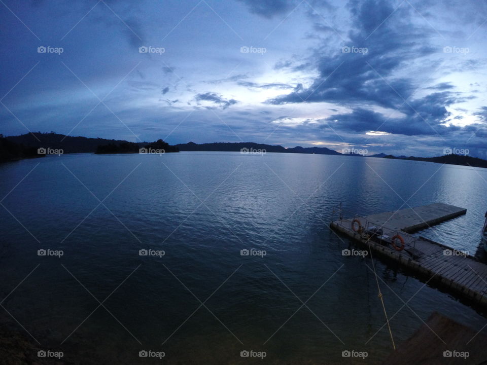 Evening Lake View, Batang Ai Sarawak