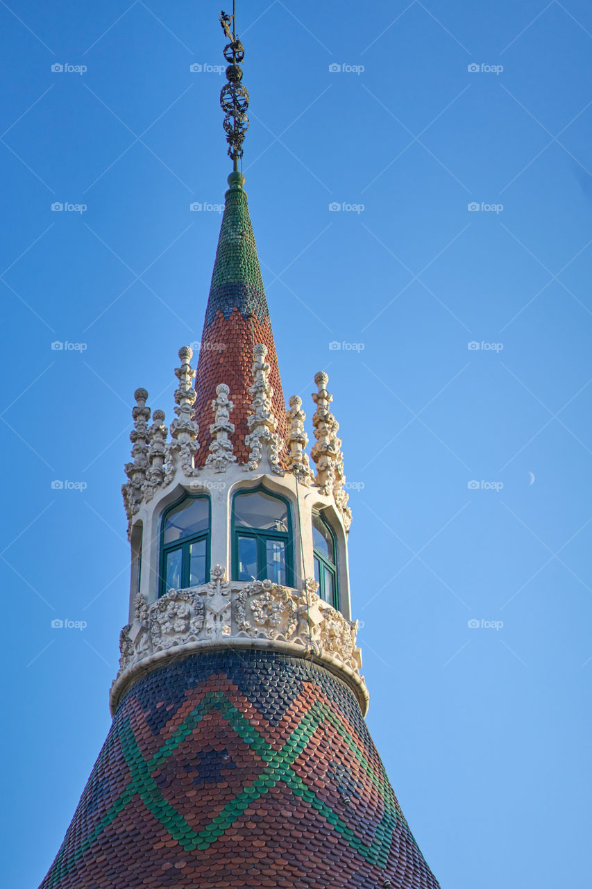 Casa de les Puntxes . Detalle