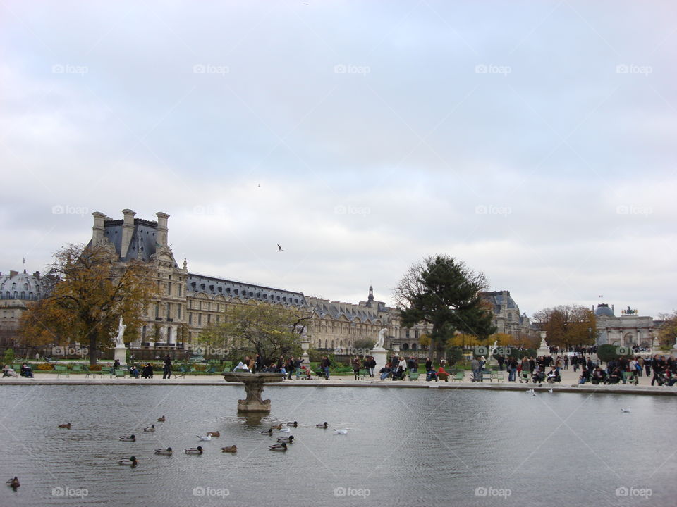 City fountain