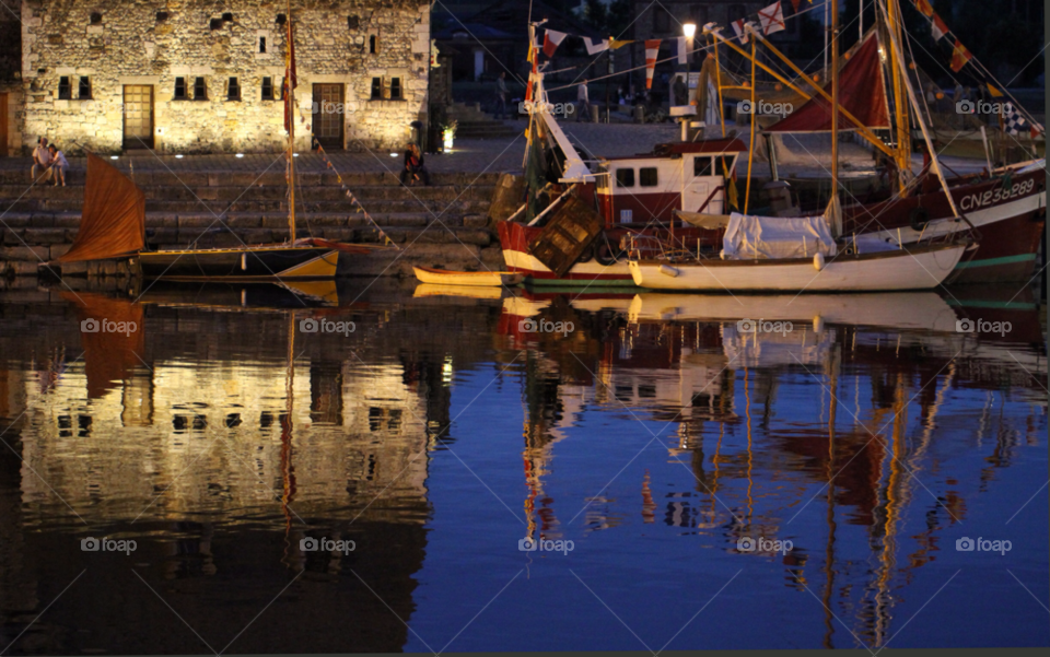 night france old harbour normandie by gbp