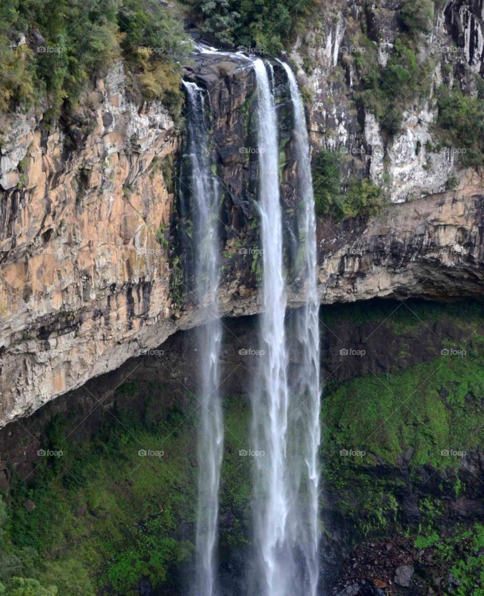 Caracol waterfall in Canela, Rio Grande do Sul, Brazil