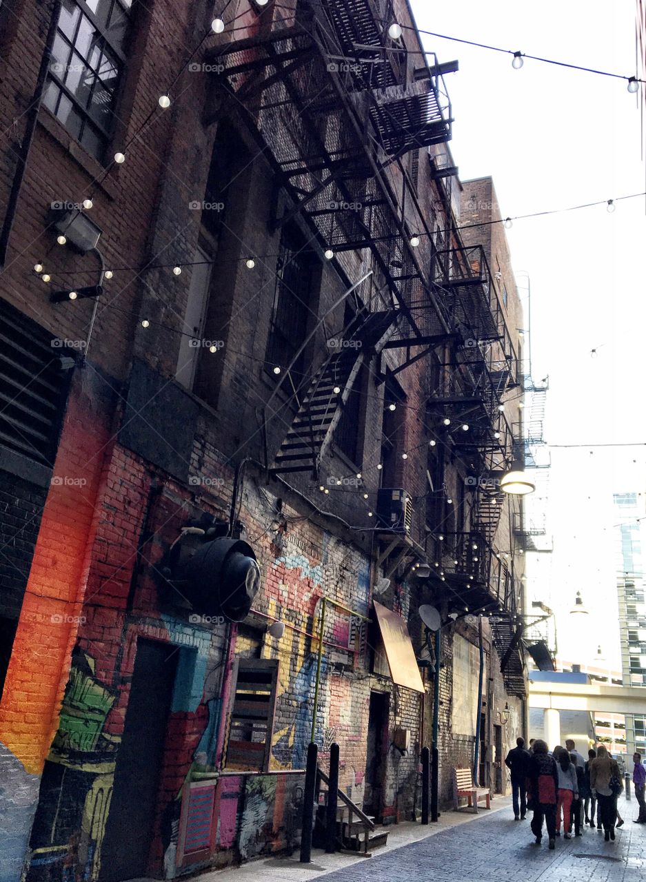 The activated alleys of Detroit