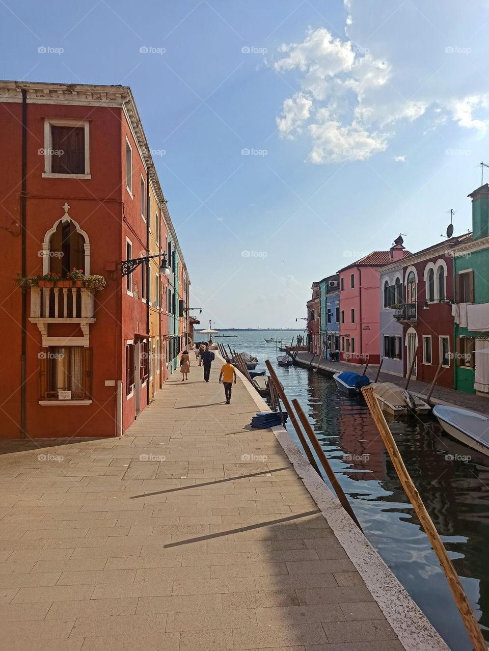 Unforgettable trip to Italy. Venice. Murano and Burano islands.