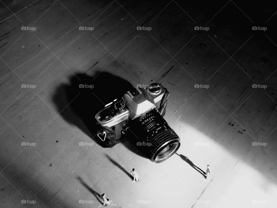 From the world of Liliput, photo camera