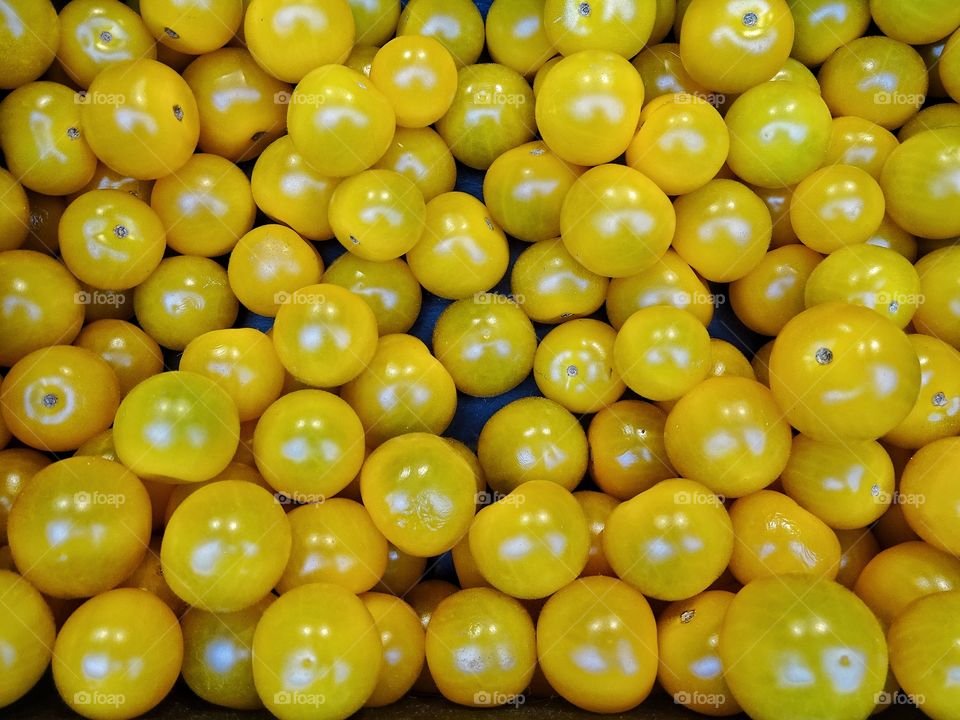 Yellow tomatoes