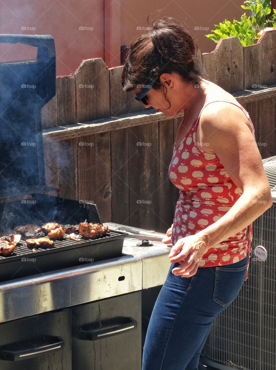 Cooking Chicken On The BBQ