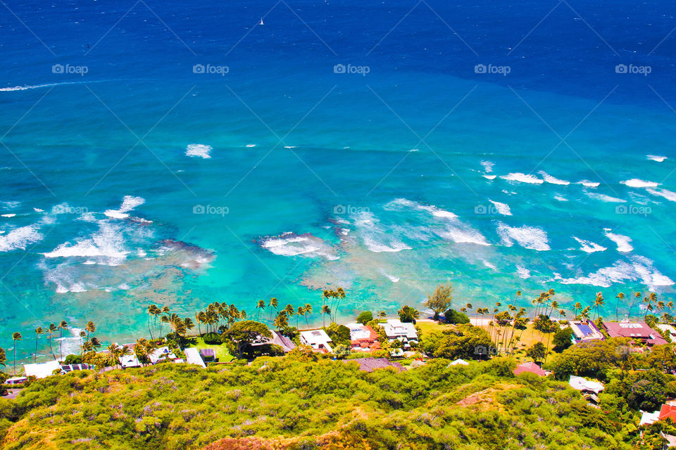 Beautiful scenery in Hawaii