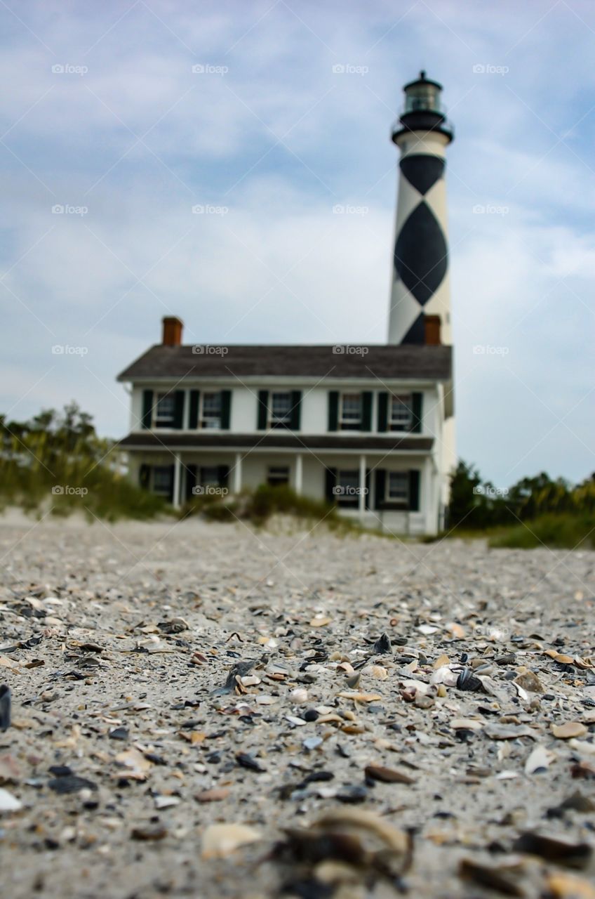 Cape lookout outer banks North Carolina.