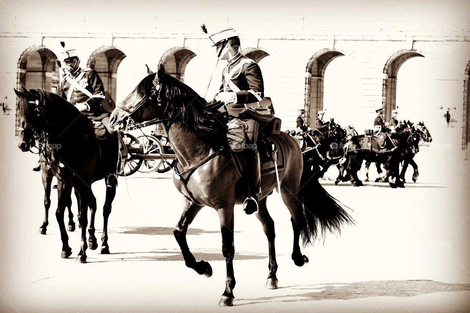 Vintage, Cambio de guardia
Vintage, Changing of the guard