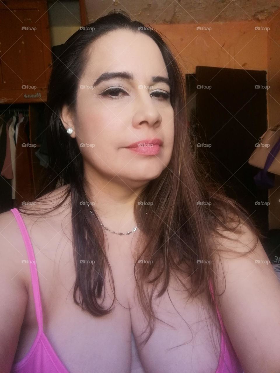 Mujer seria