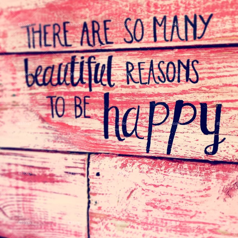 Be happy! 