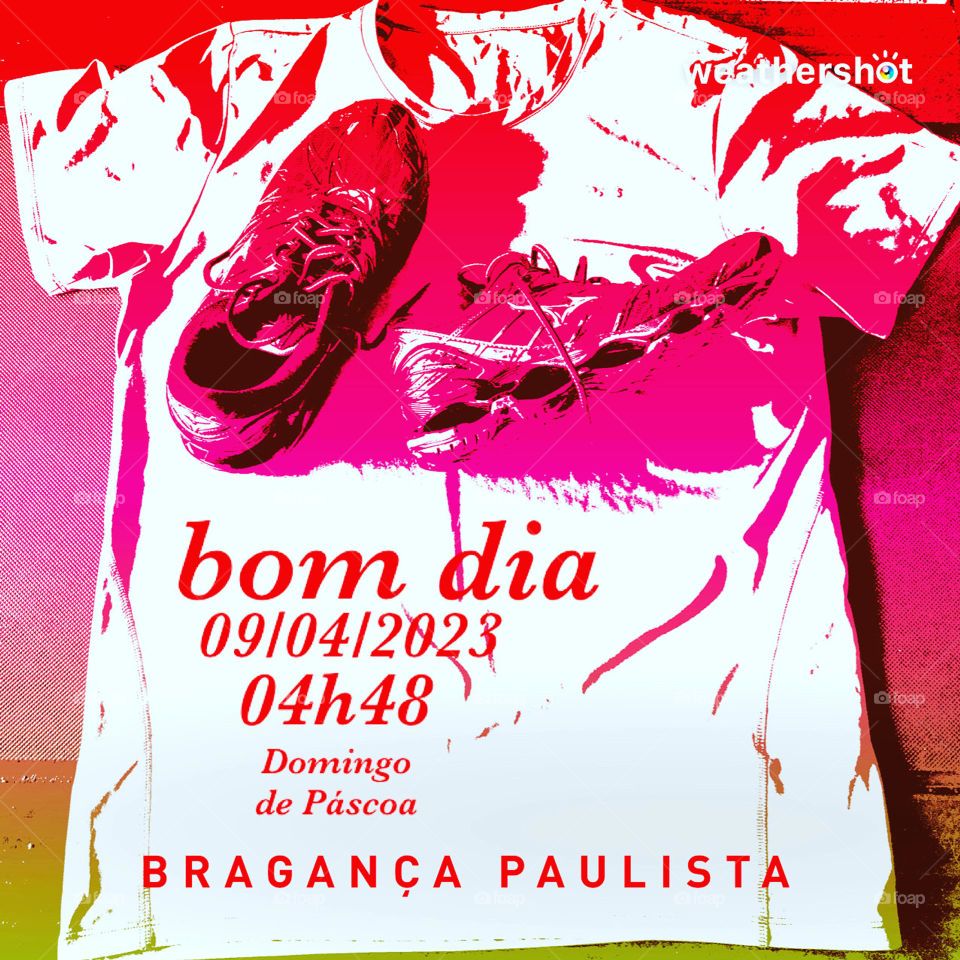 🏃‍♂️ 🇺🇸 Good Morning!  Everything ready to sweat the shirt. Let's go for a good morning jog?  Running is good for your health! / 🇧🇷 Bom dia! Tudo pronto para suar a camisa. Vamos para um bom cooper matinal? Correr faz bem para a saúde! 