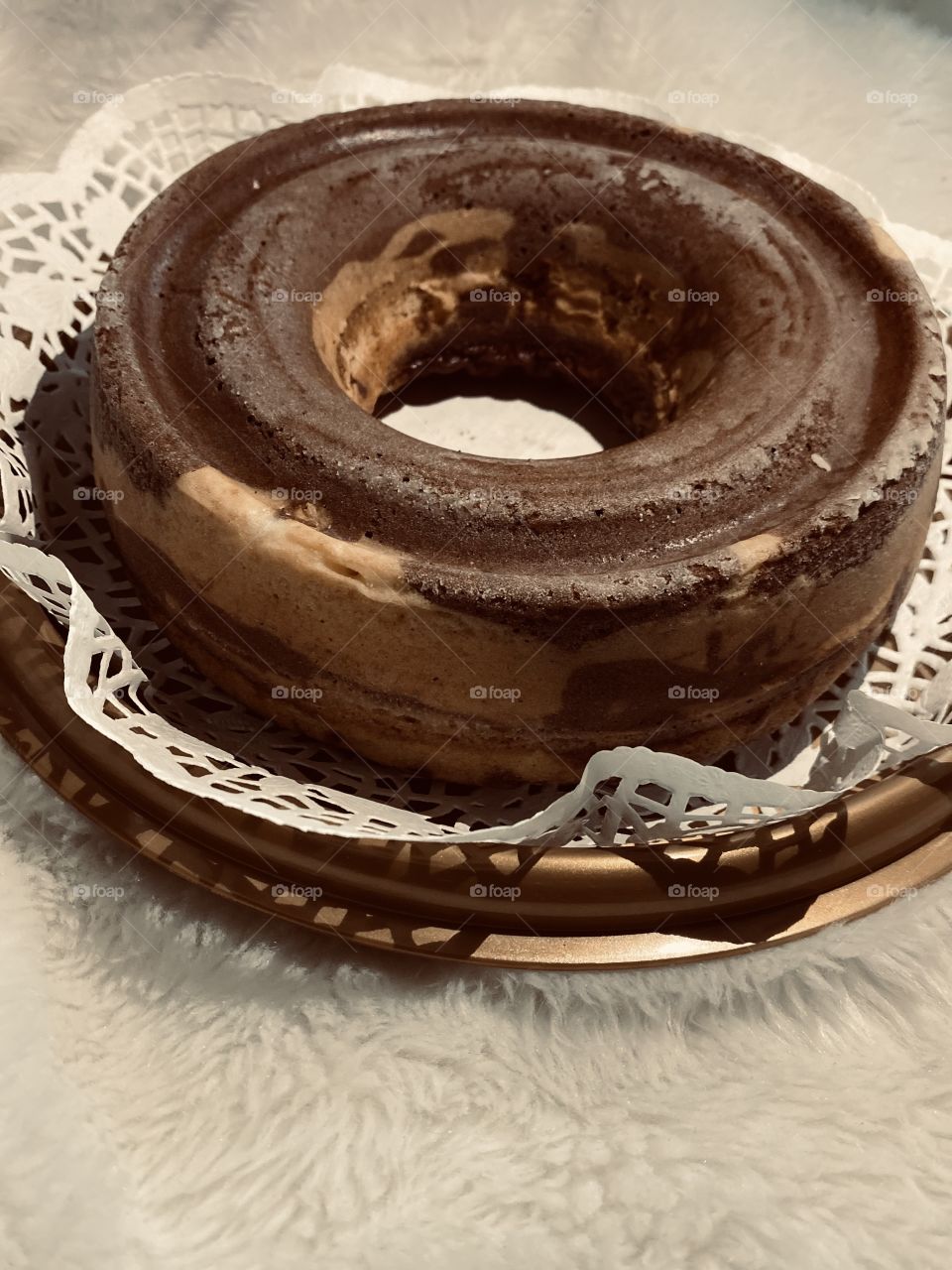 Cinnamon chocolate cake 