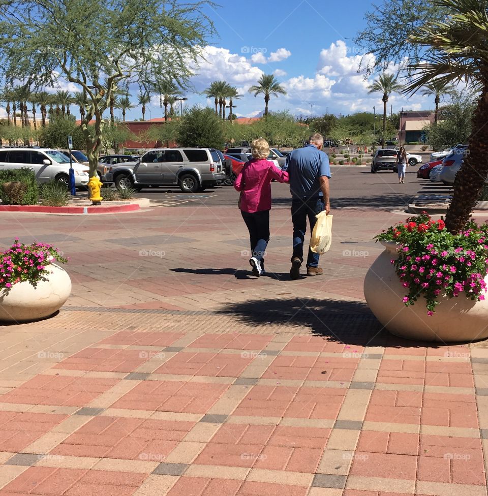 After shopping for their books at Barnes & Noble Shopping Center, Gilbert 