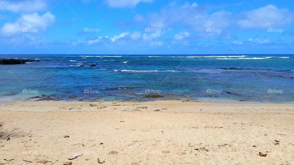 Beautiful Hawaiian beach