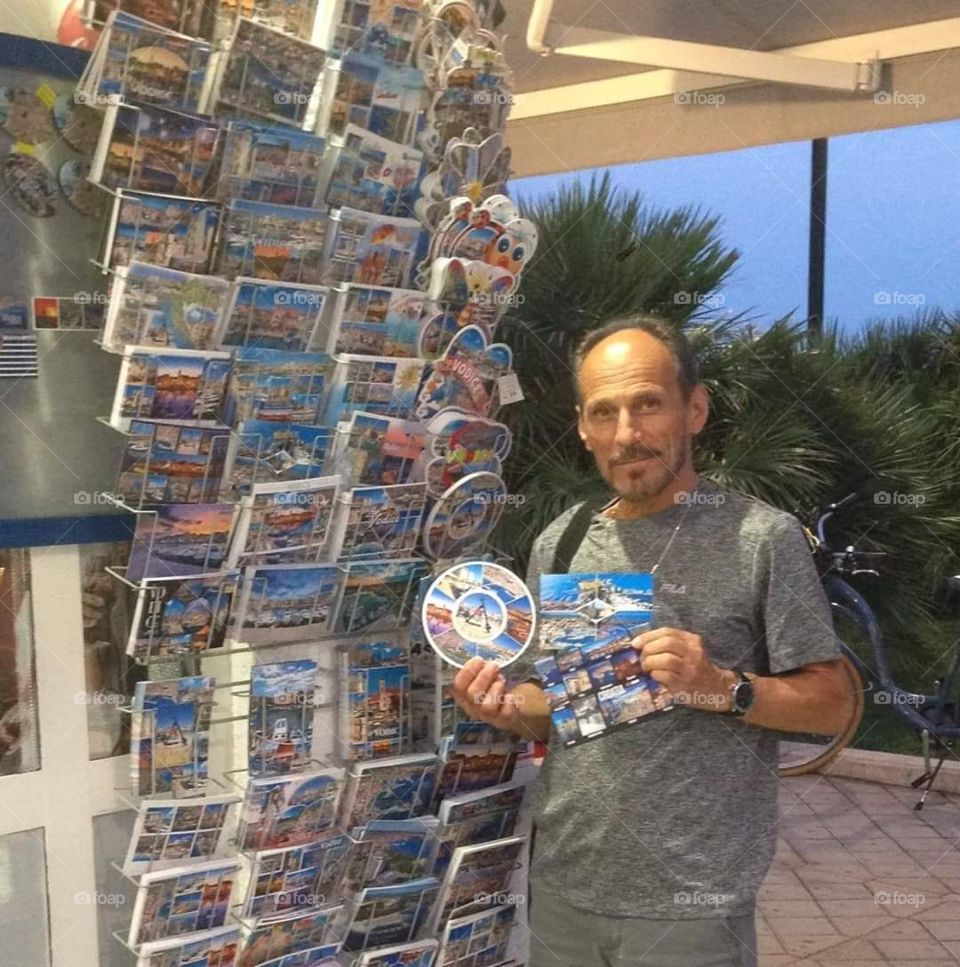 My cousin from Canada came to Vodice