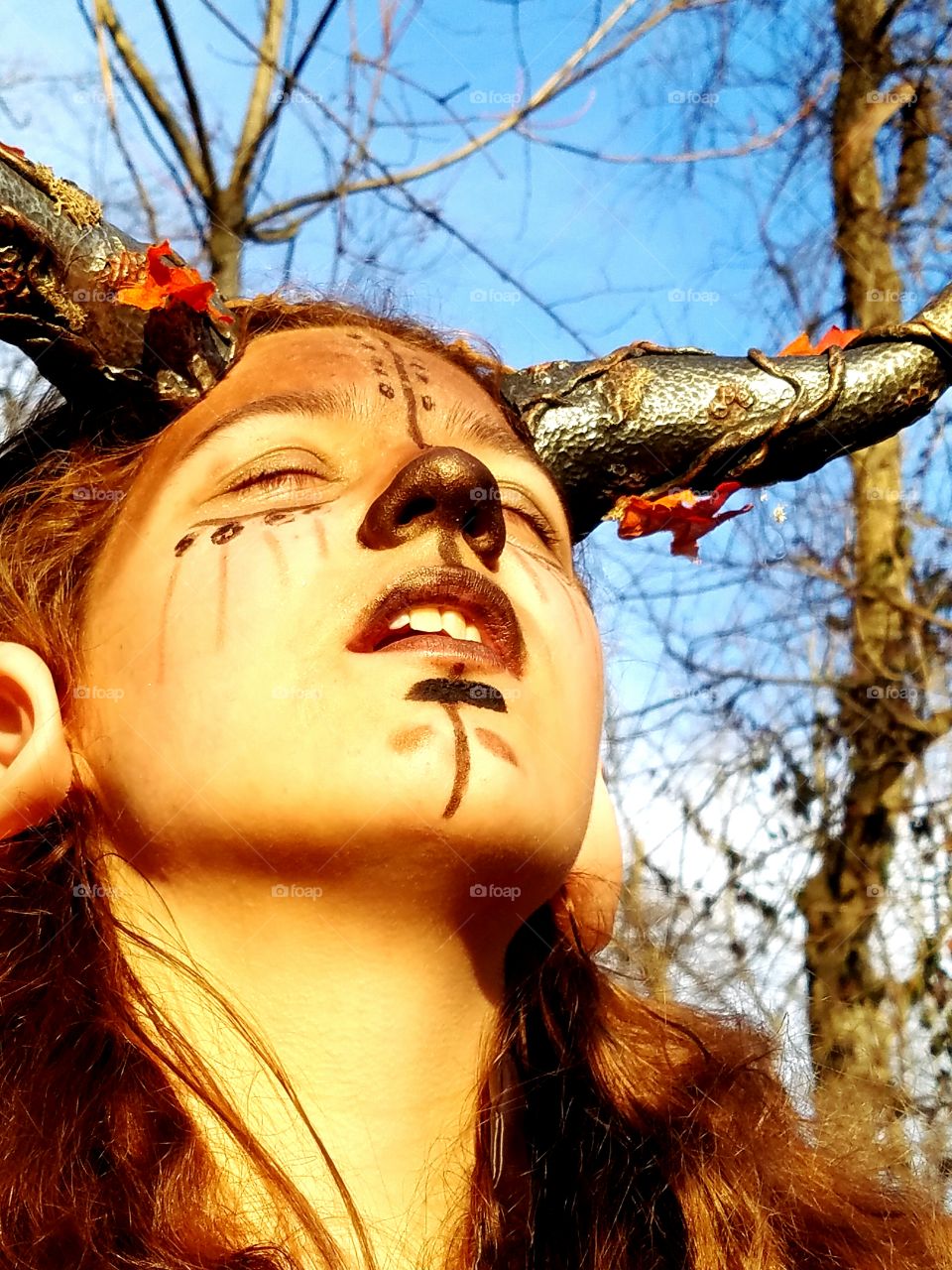Fantasy Photoshoot savage beasts and woodland creatures