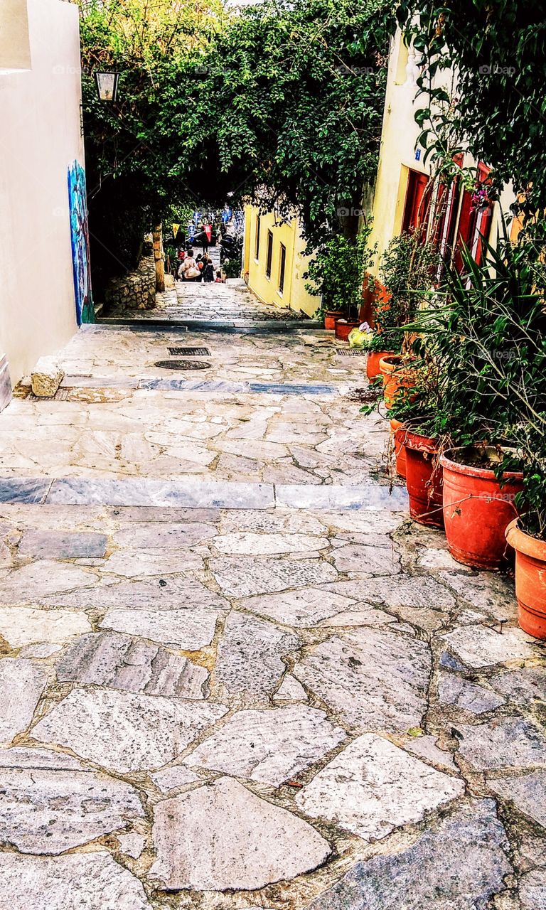 Athens plaka old town