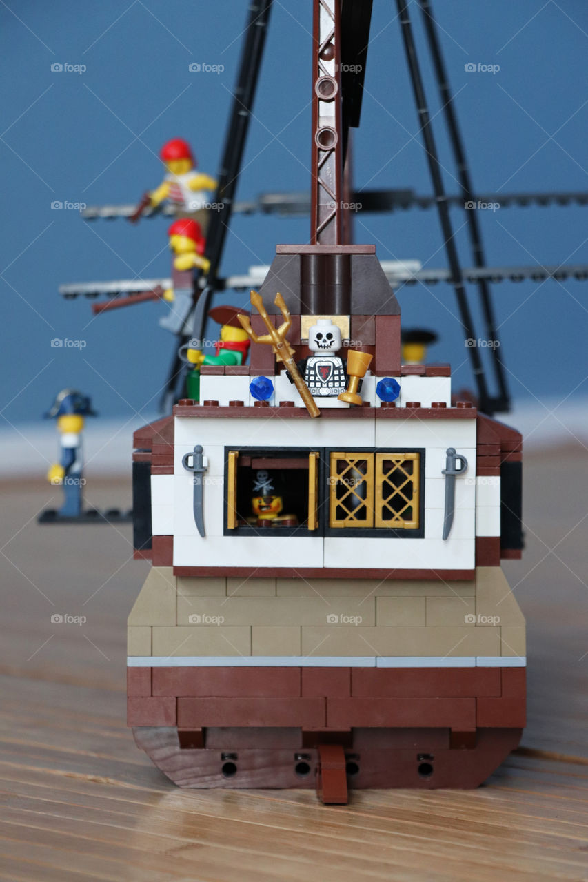 Large Lego Pirate Ship