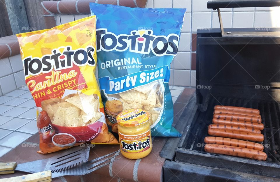 BBQ with Tostitos