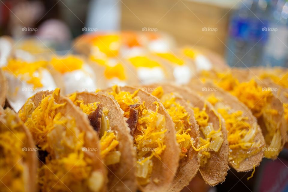 Close-up of a thai desert