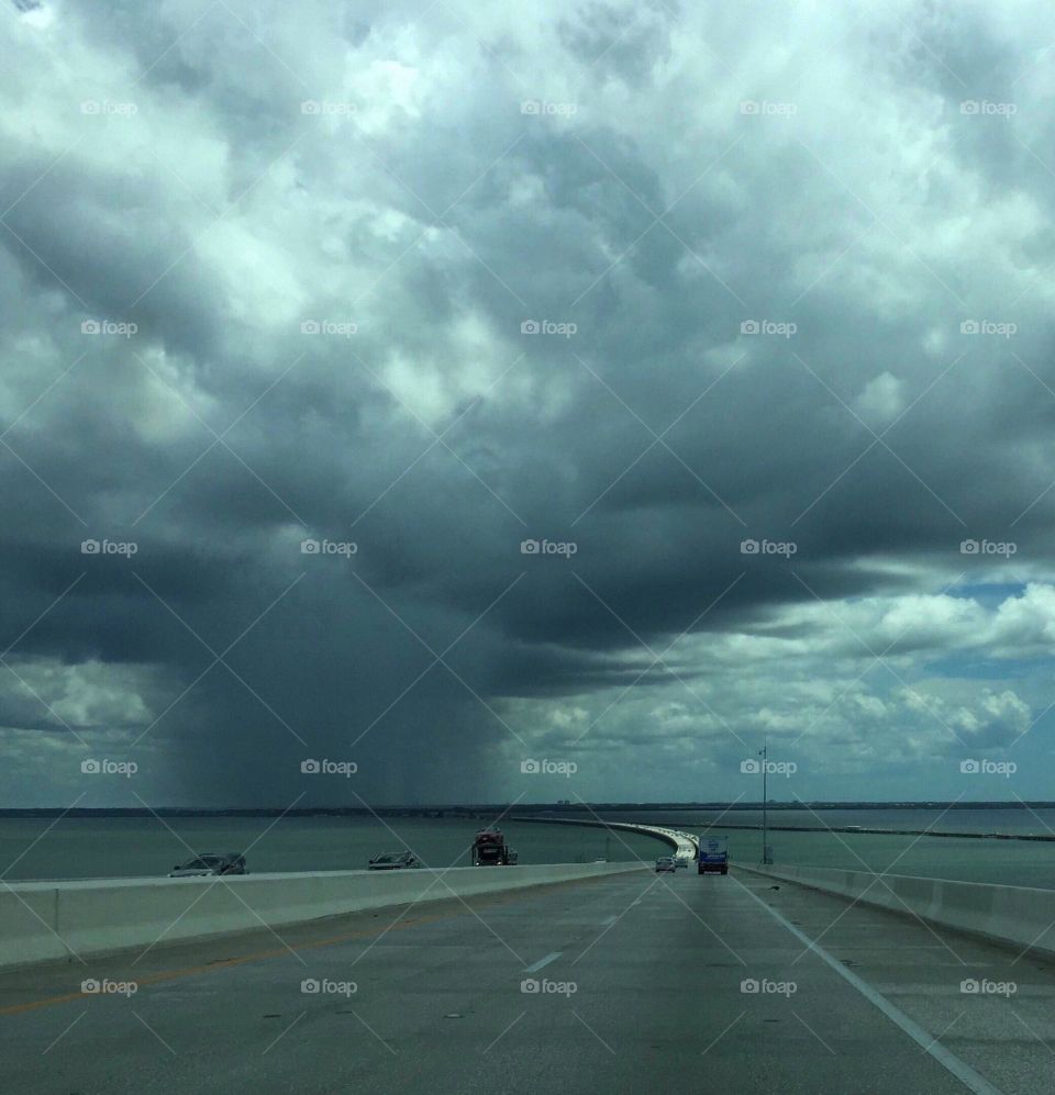 Dangerous storm up ahead.