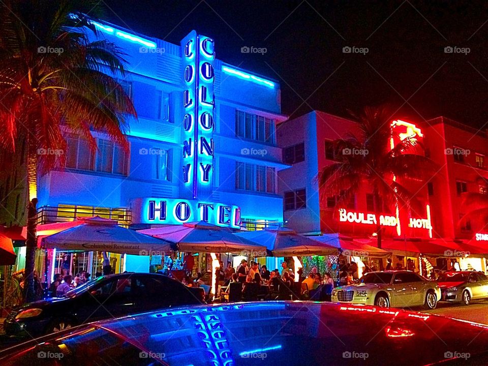 Ocean's drive Miami Beach 2014