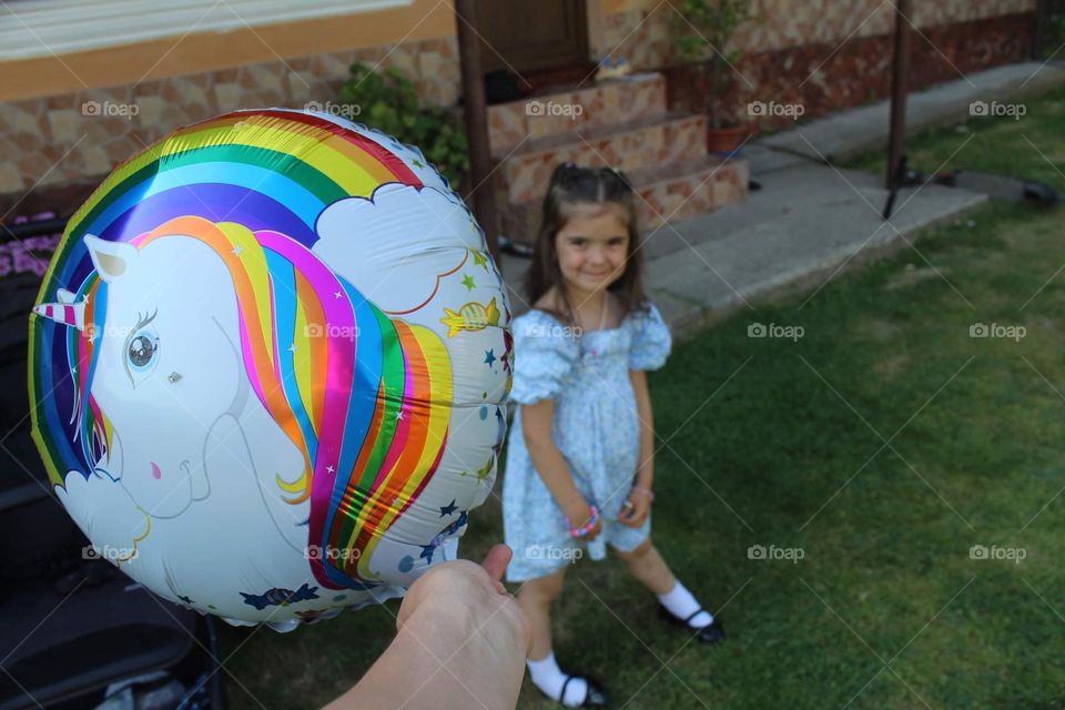 Unicorn balloon 🎈