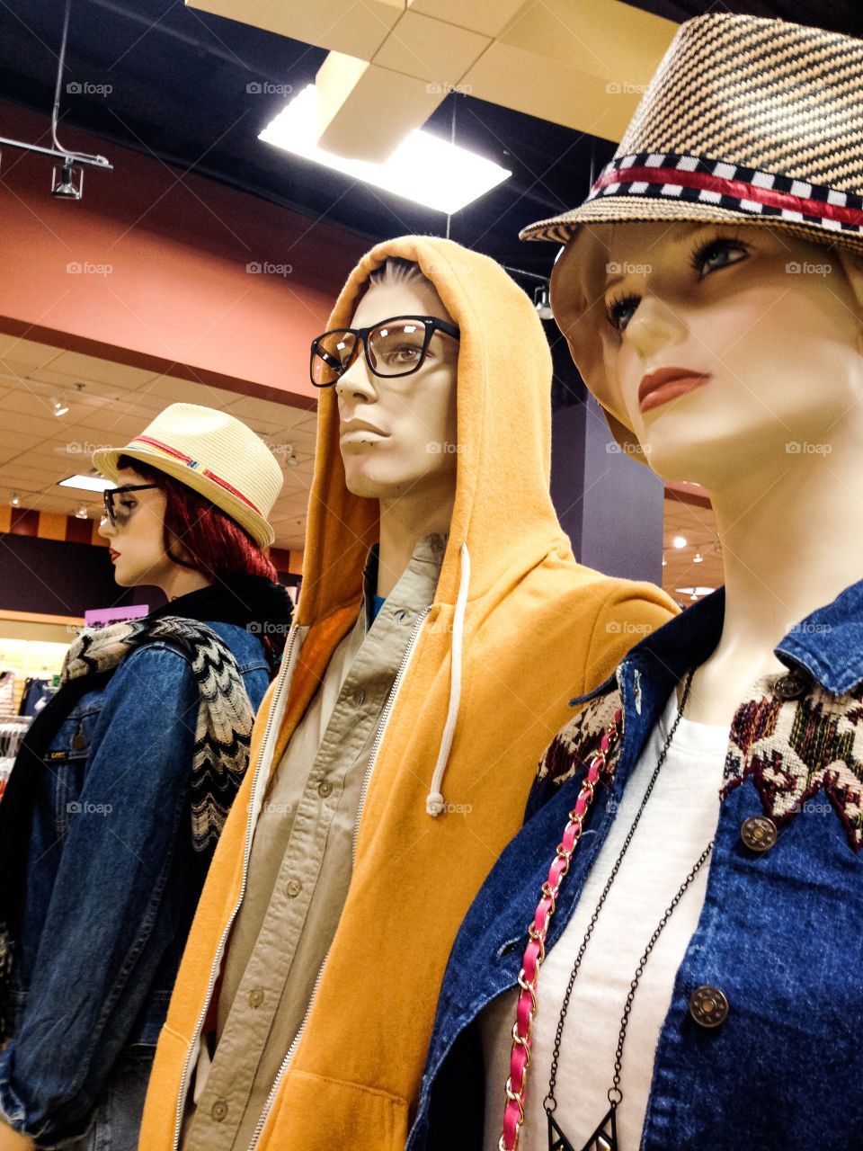 Mannequins at Old Navy 