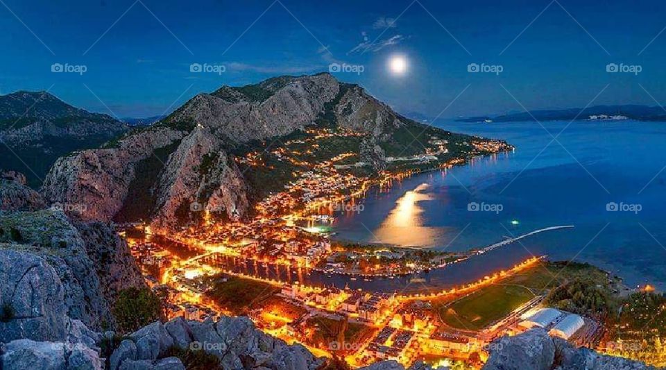 Omiš city From Croatia