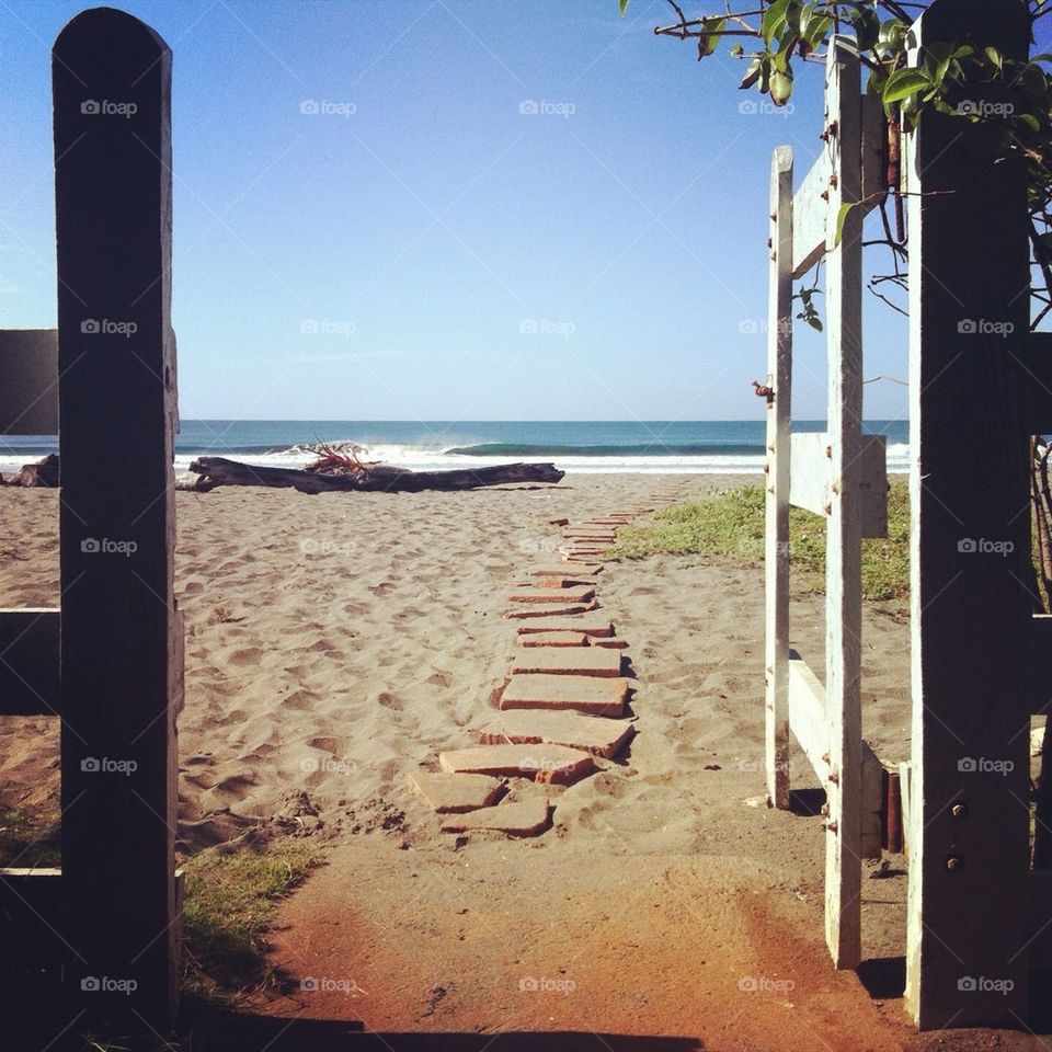 Gate to the Beach