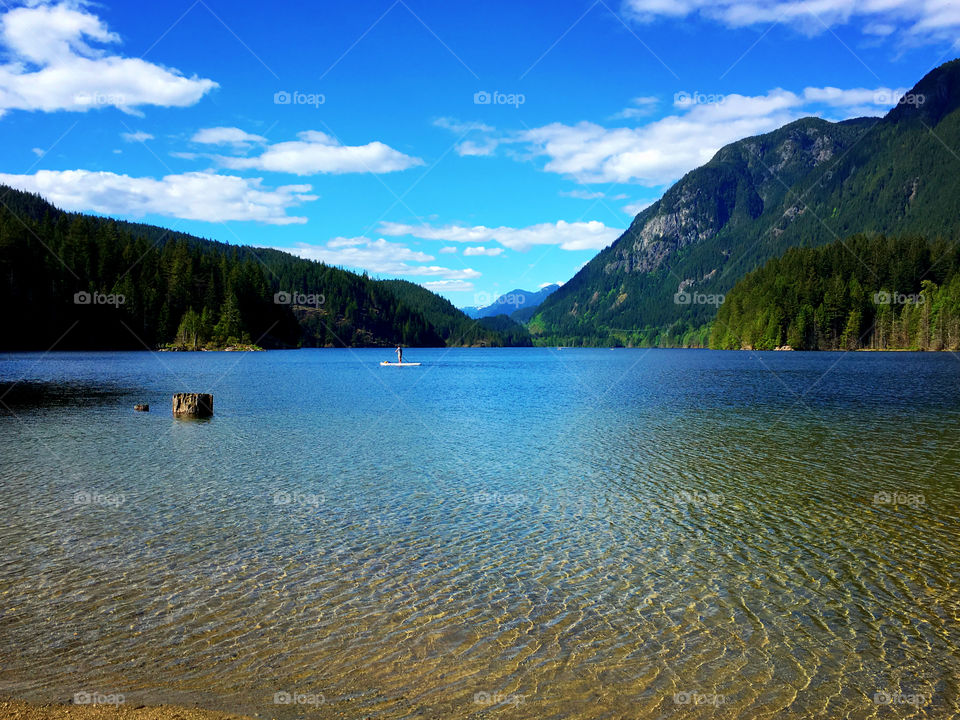 Mountain Lake, British Columbia, Canada 