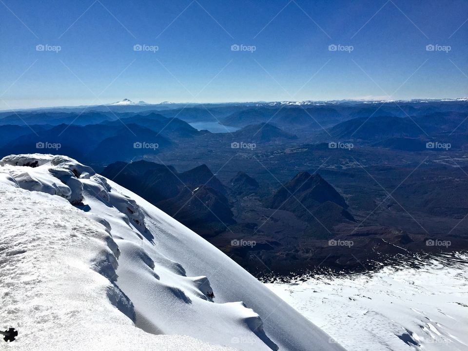 Volcano Villarrica in Púcon, Chile