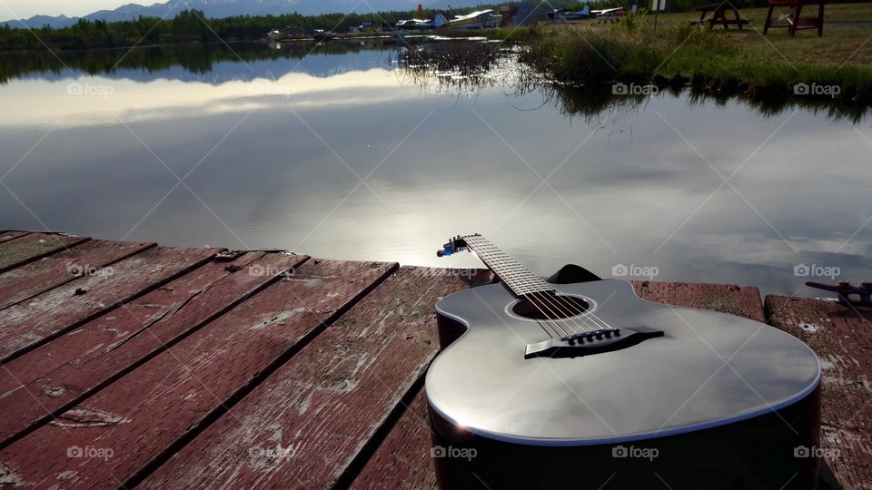 Guitar by the Lake