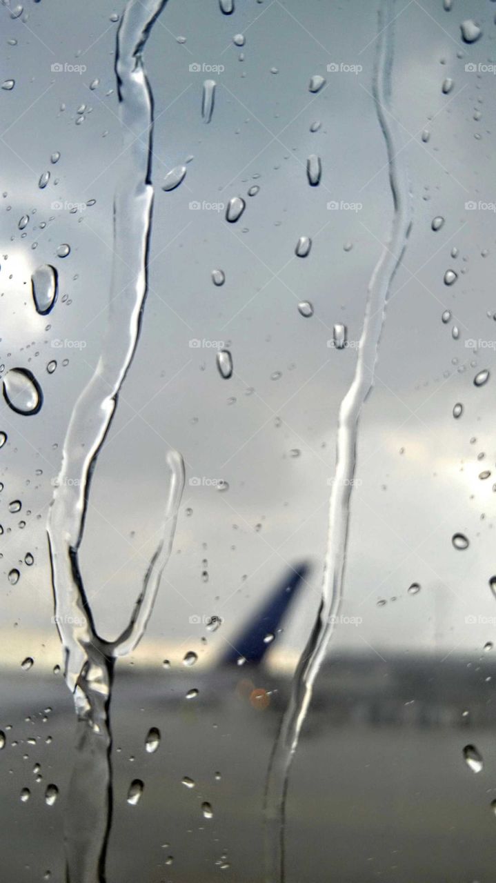 Raining on the Tarmac