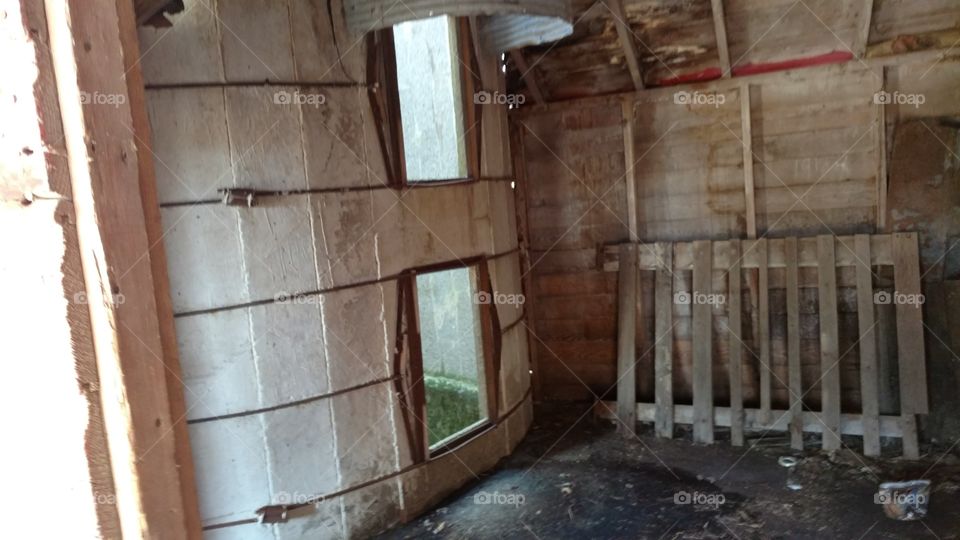 picture of The Silo from the inside the barn