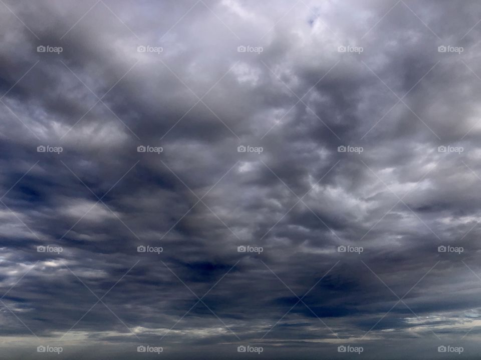 Gathering storm clouds 