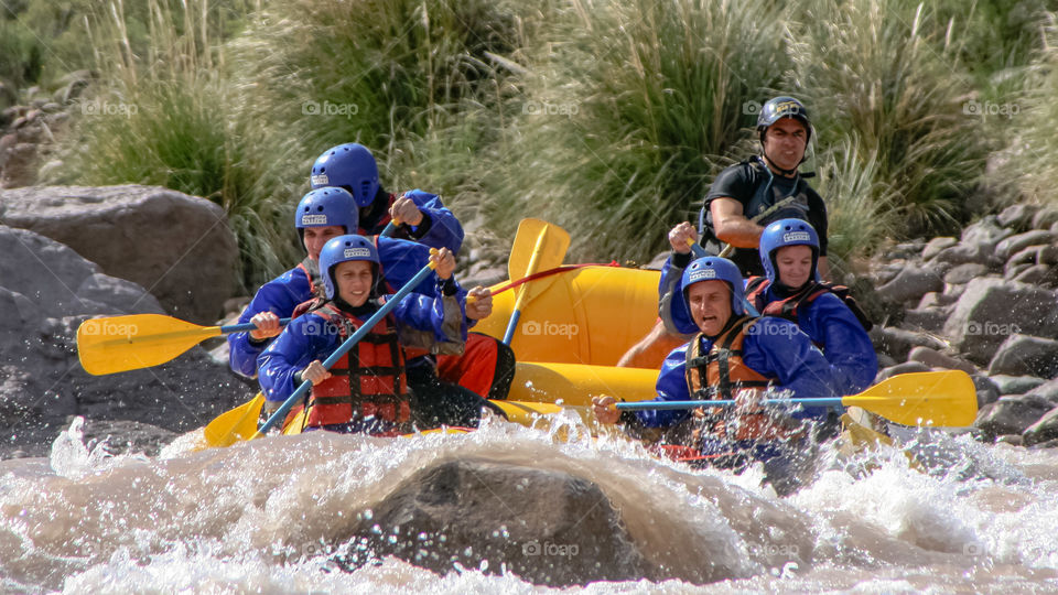 Rafting, en Mendoza Argentina