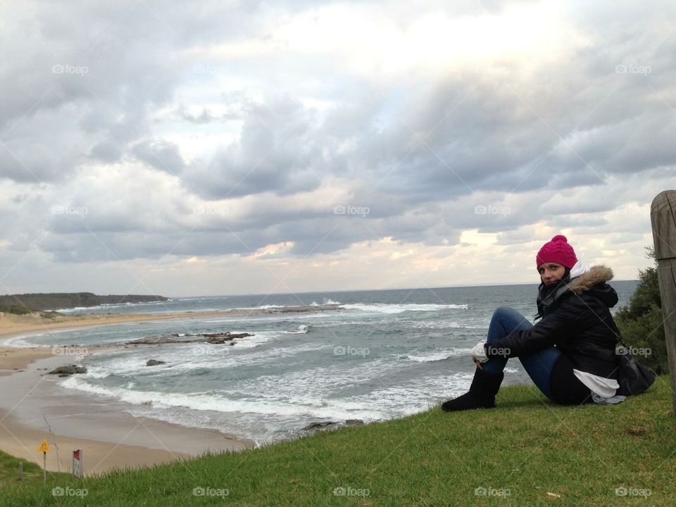 Phillip Island in Victoria, that's a secret beach not many people know about... 