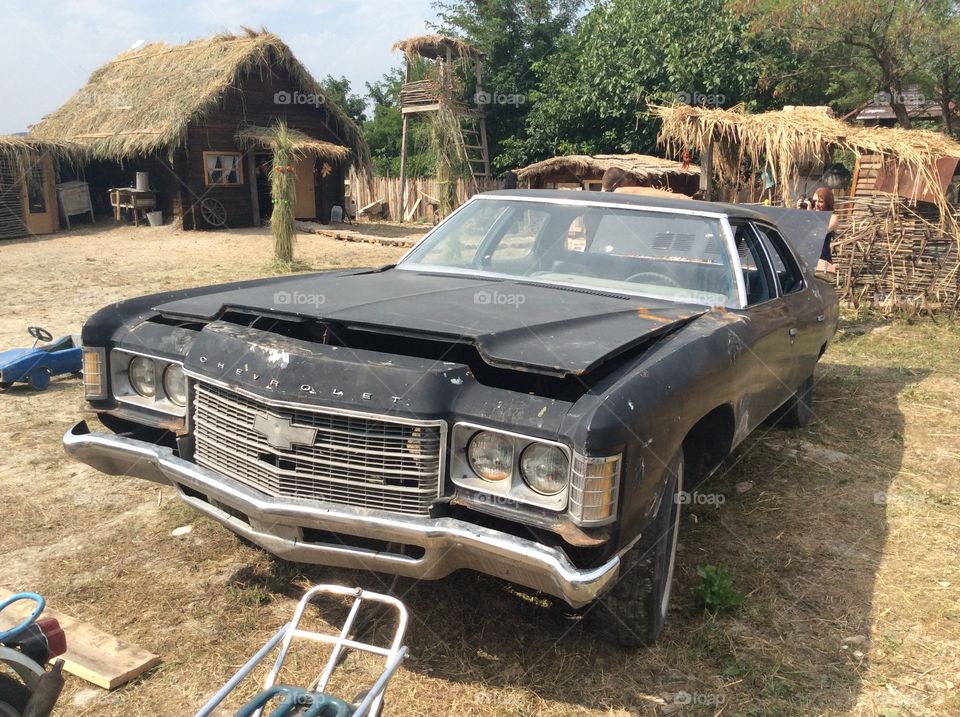 retro art exhibition Chevrolet