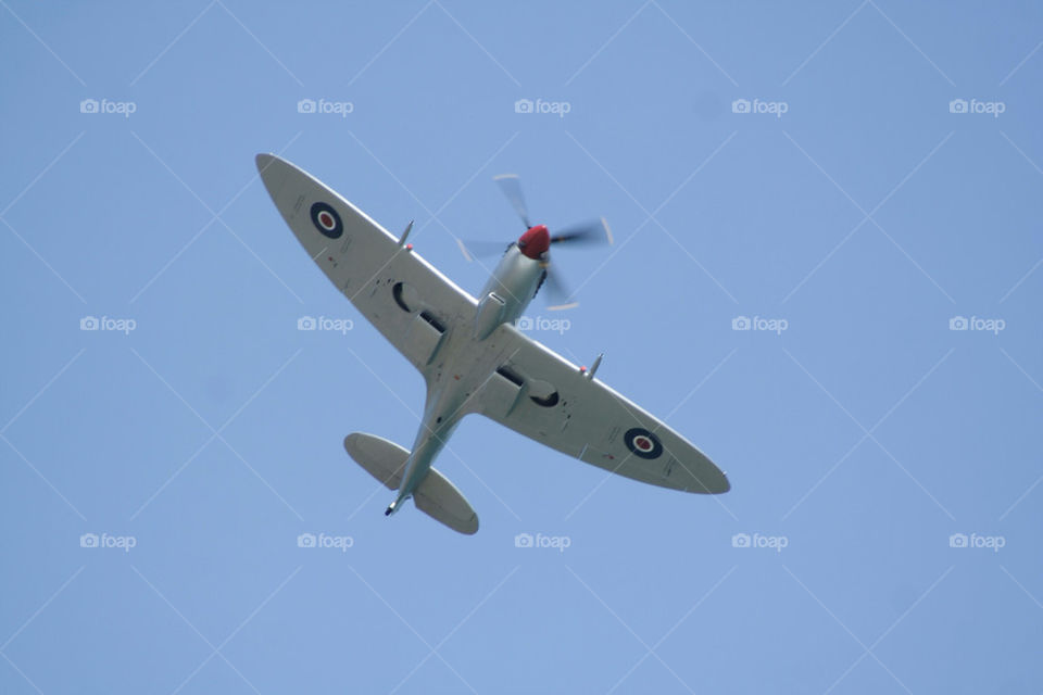 fighter supermarine spitfire wwii by dannytwotaps