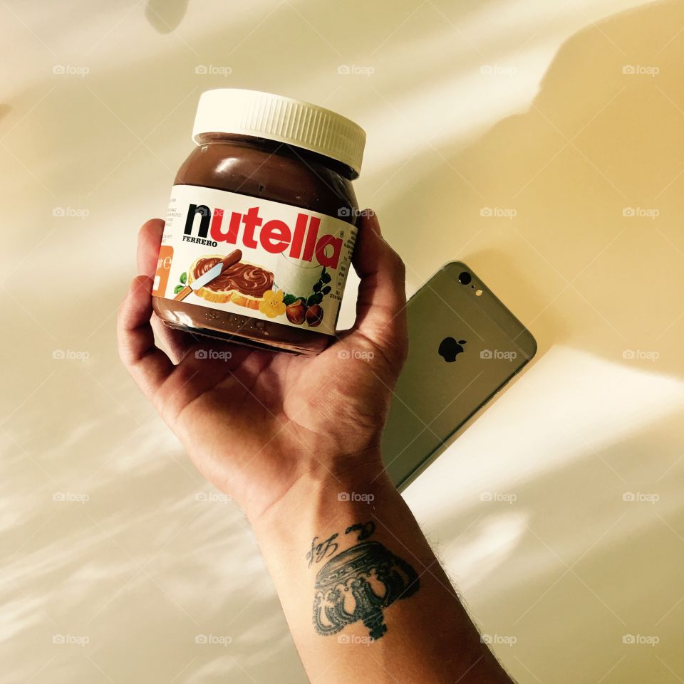 My dinner with Nutella