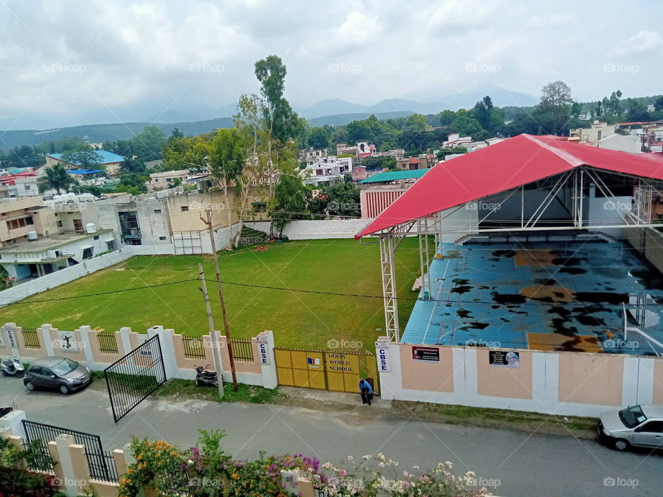 Harmony between nature and manmade