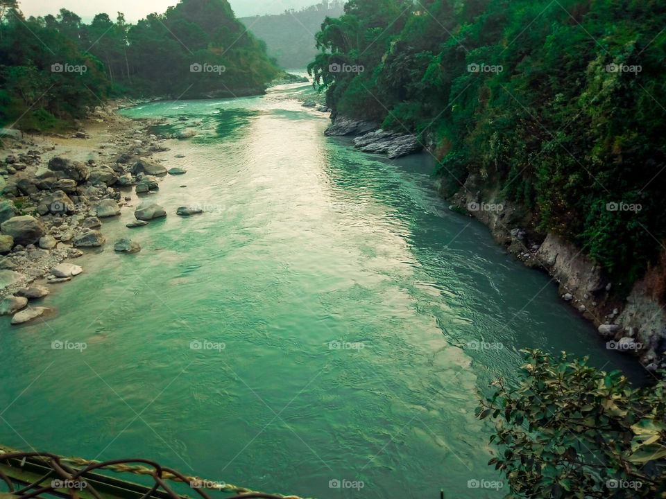 Budi Gandaki river