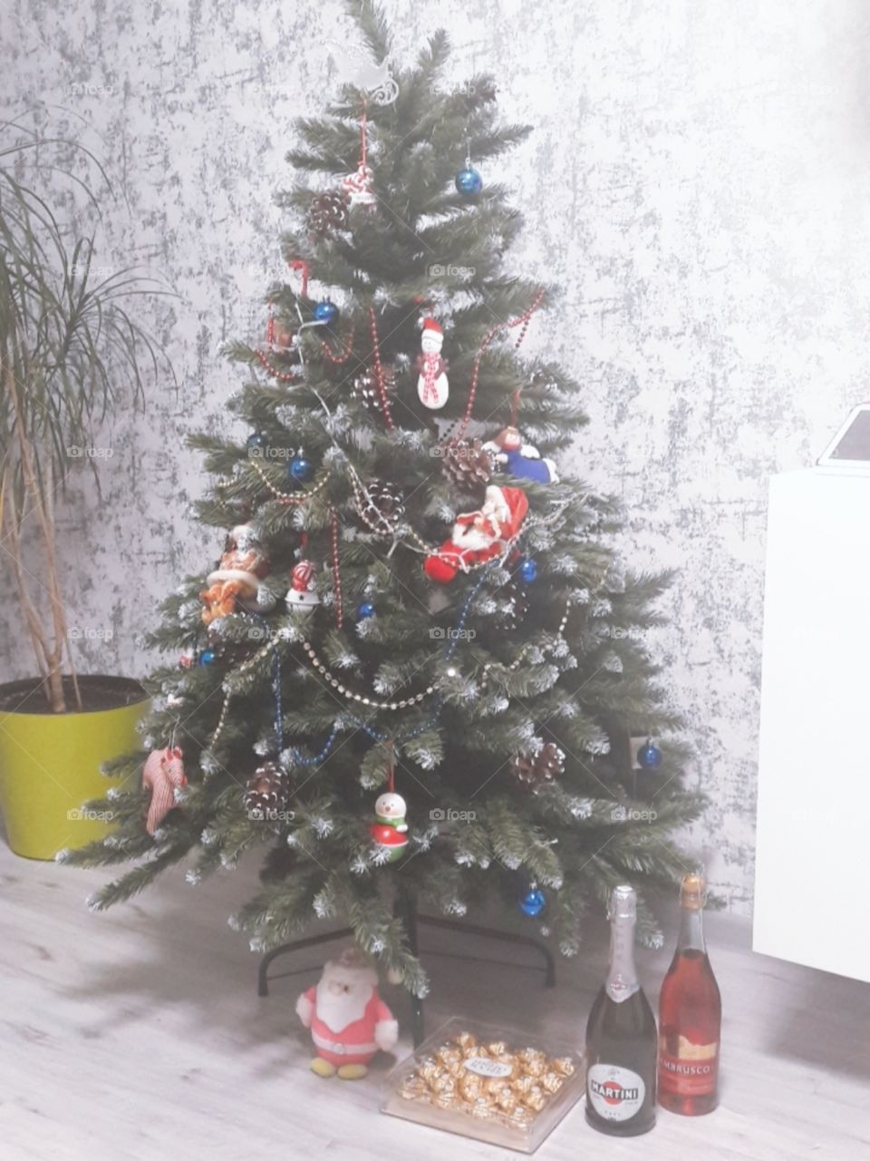 christmas new year holidays tree toy